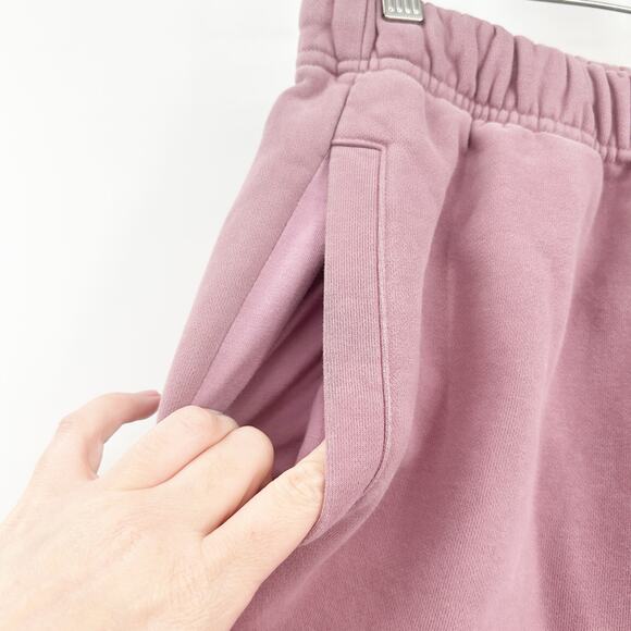 YoungLA Womens Sporty Lounge Dreamers Jogger Pants Sweatpants Size M Mauve - Picture 4 of 8